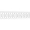 Ekena Millwork Oakley Architectural Grade PVC Running Trim, 8"H x 5/8"P x 48"L RUNP08X0625X48OAK - alternate 1
